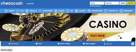 chezacash mpesa|Chezacash Casino Games Online .